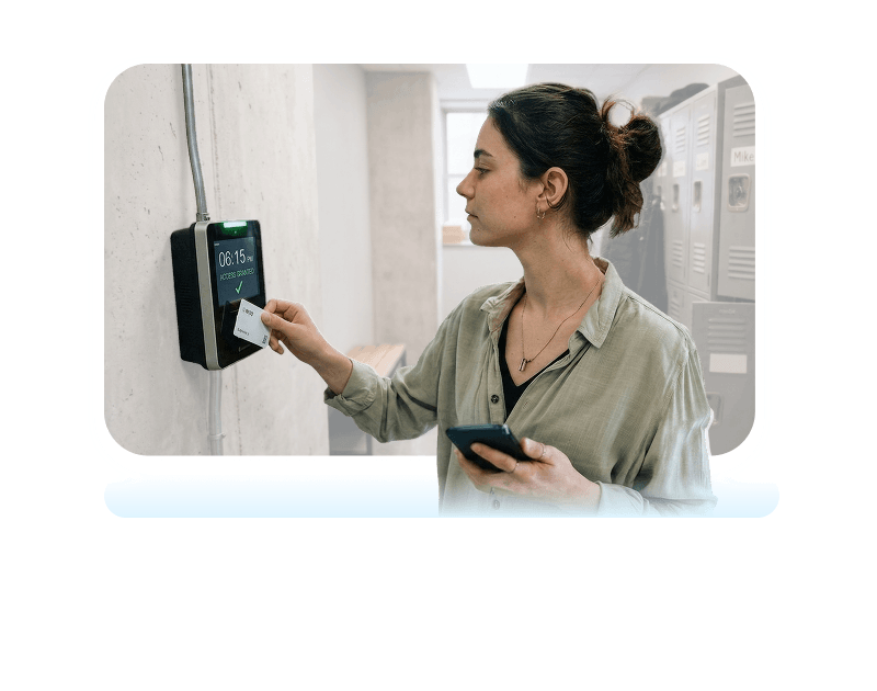 Zekerheid bij het in- & uitklokken