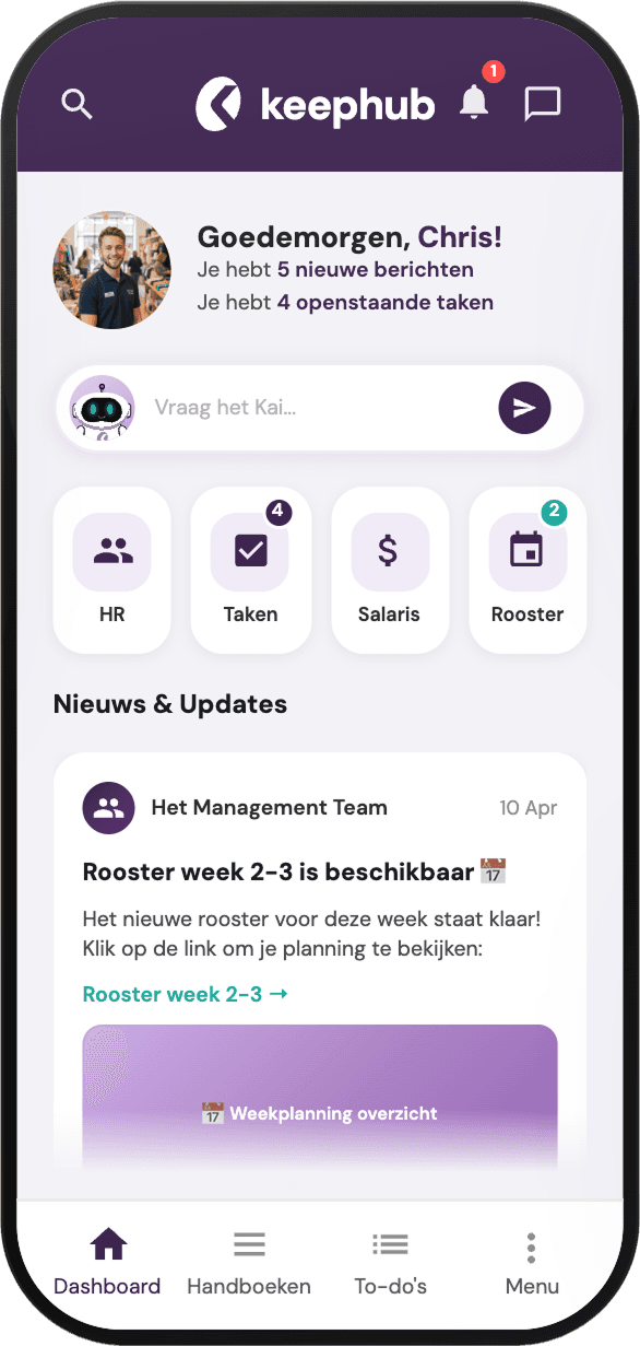 Keephub app
